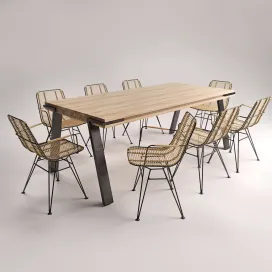 Dis table amp ashanti chair